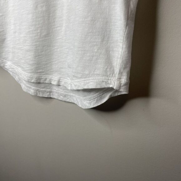 MADEWELL Whisper Tee Women XS Optic White Lightweight Cotton AI537 - Picture 6 of 11